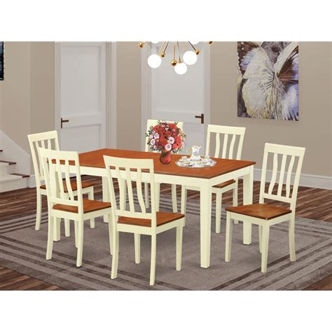 Homestock Asian Aesthetics Table Set Table And Dining Chairs Walmart