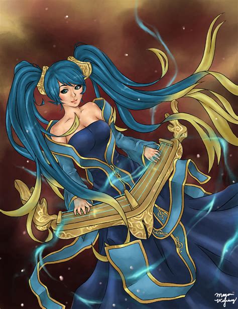 League Of Legends Sona By Rawrmeimei On Deviantart