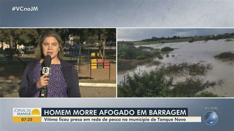 Homem Morre Ap S Ficar Preso Em Rede De Pesca E Se Afogar Em Barragem