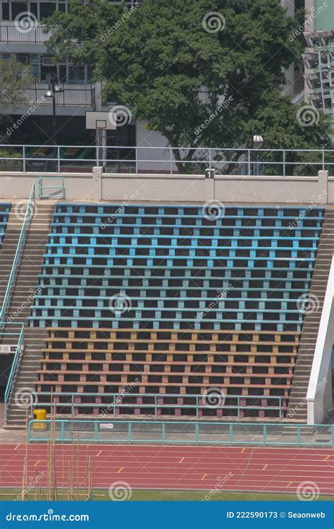 The Empty Seats In The Stands Of The Arena Or Auditorium June