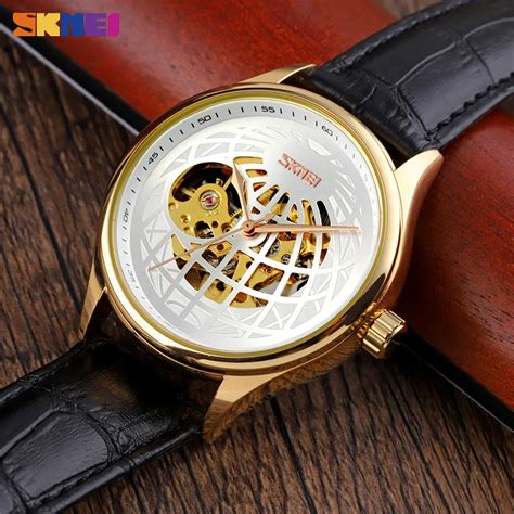 2021 Skmei Fashion Automatic Mechanical Watch Men Clock Top Brand