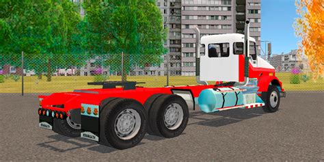 Skins Kenworth T Branco E Vermelho Skins Grand Truck Simulator