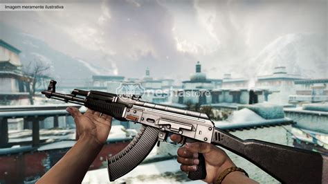 AK 47 StatTrak Tons de Preto Nova de Fábrica