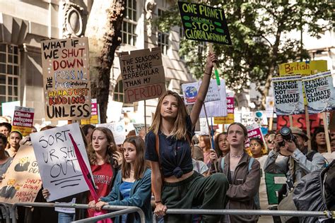 Global Climate Strikes Millions Take To The Streets To Demand Action