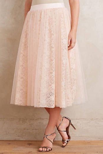 Spring 2016 Clothing Styles Trends For Women Knee Length Tulle