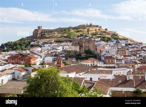 Castle that raise Aracena Stock Photo - Alamy