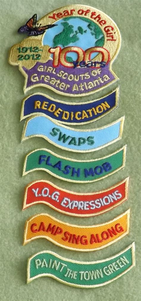 Girl Scouts Greater Atlanta 100th Anniversary Patch