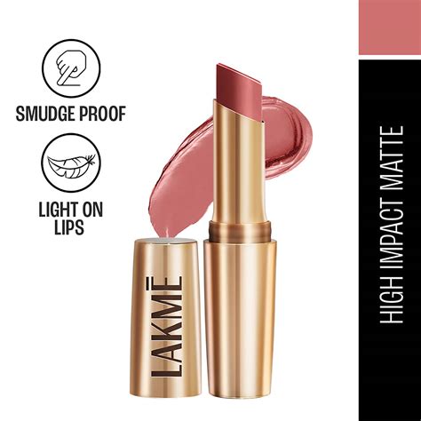 Buy Lakme To Powerplay Priming Matte Lipstick Lasts Hrs Blushing Nude G Online At