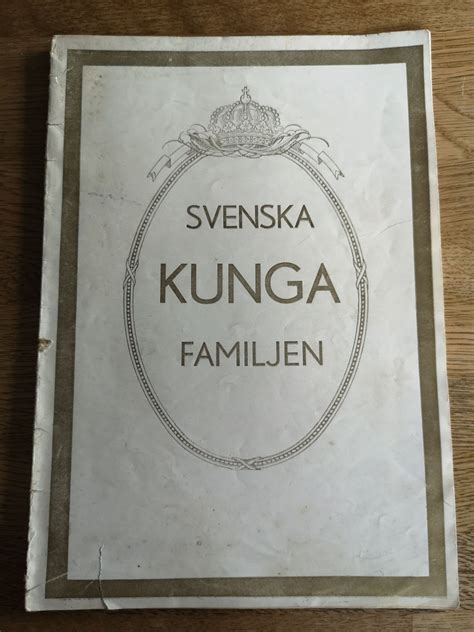 Svenska Kunga Familjen K P P Tradera