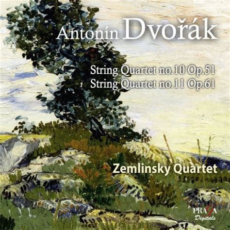 Anton N Dvo K String Quartets Nos Zemlinsky Quartet