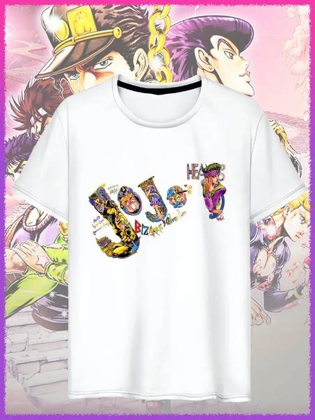 Футболка аниме джо джо jojo Цена: 378 Ссылка: https://www.wildberries ...