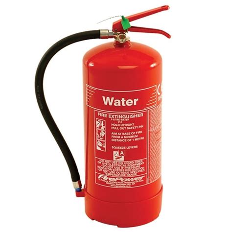 9ltr Water Fire Extinguisher Thomas Glover Firepower £3479 Inc Vat