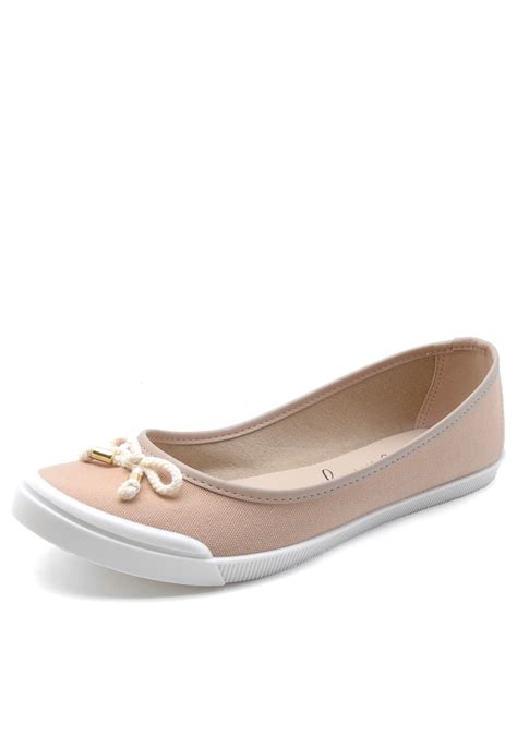 Sapatilha Moleca La O Nude Compre Agora Dafiti Brasil