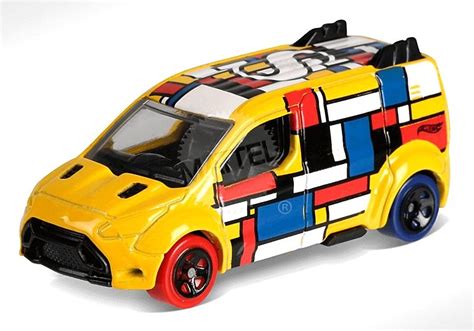 Ford Transit Connect Art Cars 2018 Hot Wheels FJY65 1 64