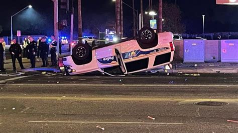 Phoenix police officer hospitalized following crash in West Phoenix ...