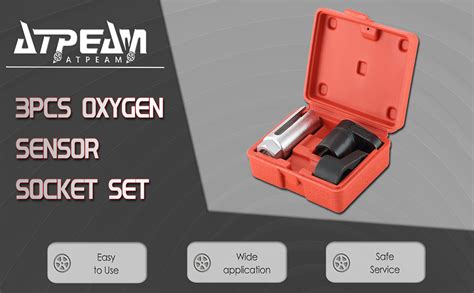 Amazon Atpeam Oxygen Sensor Socket Set Piece O Sensor Socket