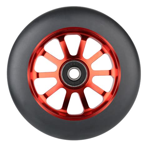 Vokul Stuntstep Wielen 110mm ALU 2 stuks Rood - BMX Bikes
