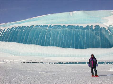 Naturally striped Antarctic icebergs are almost too beautiful to be real