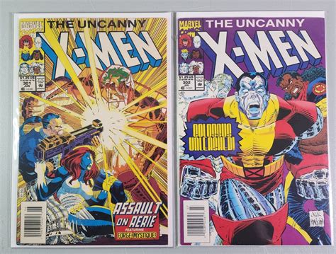 Uncanny X Men High Grade Newsstand Marvel Lot Of Ebay