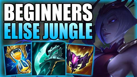 HOW TO PLAY ELISE JUNGLE FOR BEGINNERS IN DEPTH GUIDE S13 Best Build