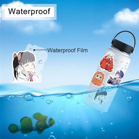 Buy 200 Pcs Mixed Anime Stickers Pack Waterproof Vinyl Classic Cute