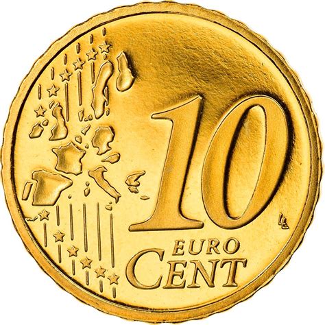 Ten Euro Cents Coin From Germany Online Coin Club