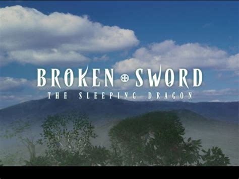 Download BROKEN SWORD THE SLEEPING DRAGON - Abandonware Games