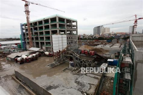 Proyek Pembangunan Depo LRT Di Kelapa Gading Terus Dikebut Republika