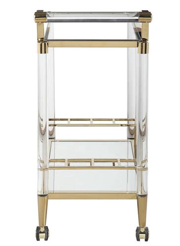 Supply Modern Acrylic Serving Bar Cart Wholesale Factory Foshan Diron Furniture Co Ltd