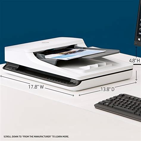 HP ScanJet Pro 2500 f1 Flatbed Scanner (L2747A) | Pricepulse