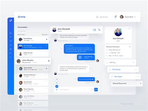 customer messaging web app web app design web app dashboard design