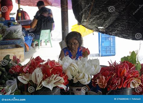 Manila Philippines Circa March 2023 Local Food Market Editorial