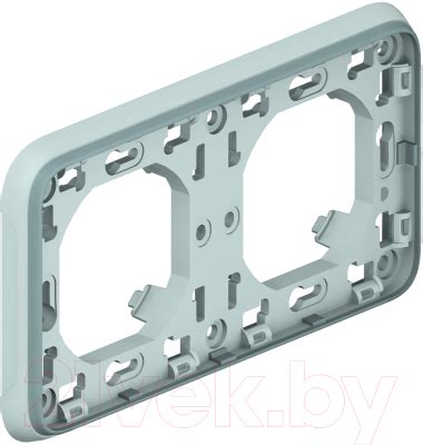Legrand Plexo 69683 (серый) Суппорт для розетки/выключателя купить в ...