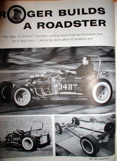 History Hot Rod In An Old Issue Of Hot Rod The H A M B