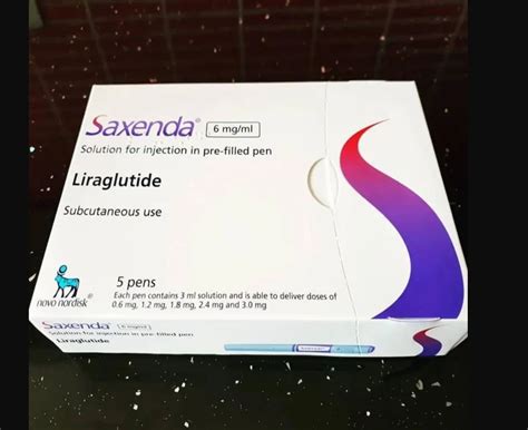 Saxenda Liraglutide Injection Mg Ml Per Box Thialand Delivery 84180