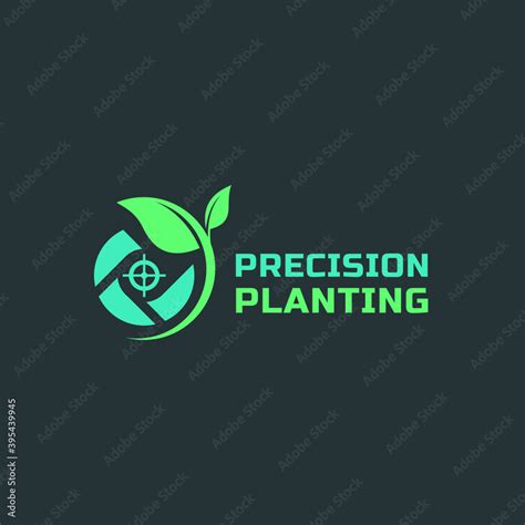 Precision planting logo design. Smart farm concept Stock Vector | Adobe ...