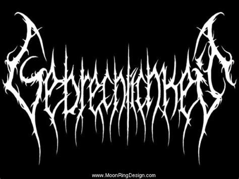 Black Metal Custom Logo Art for Bands - Logo Maker