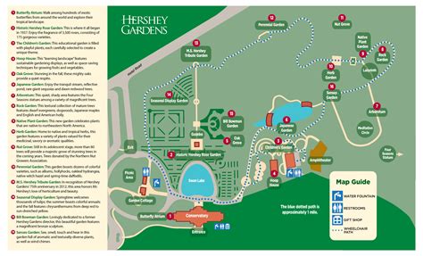 Map of Hershey Gardens - Hershey Gardens