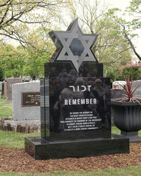 Dedication Of The Holocaust Monument