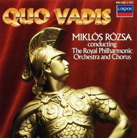 Film Music Site Quo Vadis Soundtrack Mikl S R Zsa London Records