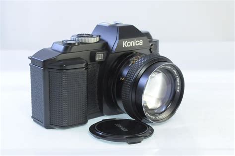 【やや傷や汚れあり】衝撃の極上美品★コニカ Konica Fs 1 ボディ＋50mm F14★★シャッター全速・露出計完動★★bbb1013