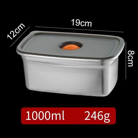 Контейнер для продуктов из нержавеющей стали купить на OZON по низкой ...