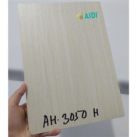 Jual AH 3050H CREAM MALMO HPL URAT KAYU HPL WOODGRAIN HPL AIDI 3050