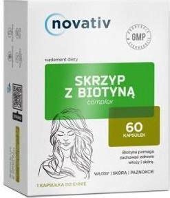 Medicinae Novativ Skrzyp Z Biotyn Complex Kaps Opinie I Ceny Na