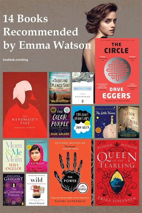 16 Books Recommended by Emma Watson | Celebrity books, Recommended books to read, Self ...