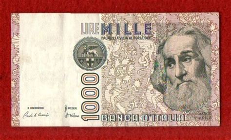 Italy Lire Marco Polo Banknote Sns Coins