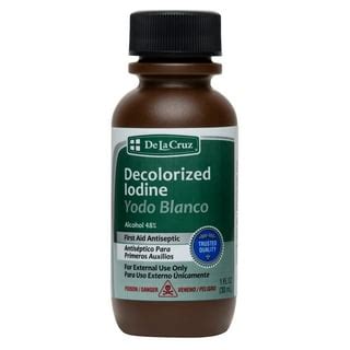 Leader Decolorized Iodine 2FL OZ - Walmart.com