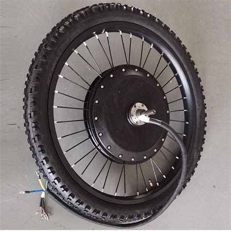 19 Inch 8000w Hub Motor Bike Kit For Electric Moped Uu Motor