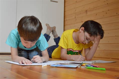 children  coloring  stock photo public domain pictures