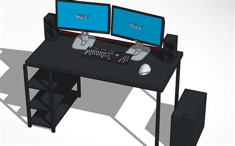 3d Design Gaming Setup Tinkercad